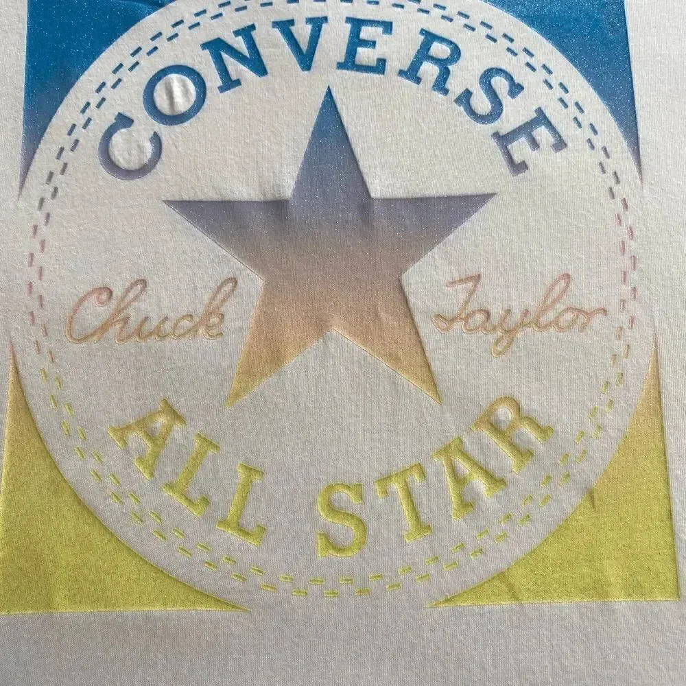 CONVERSE GIRLS LARGE TSHIRT